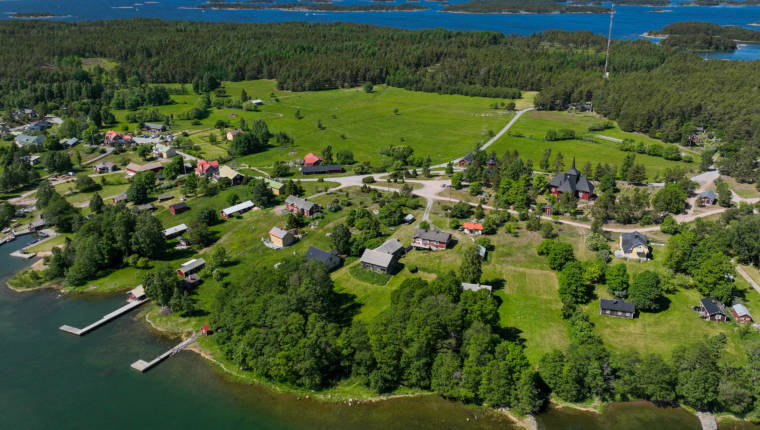 Flygbild från Hitis.